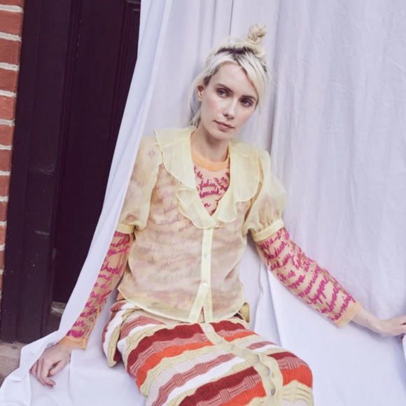 Lingua Franca embroidered top - Picture 2 of 8